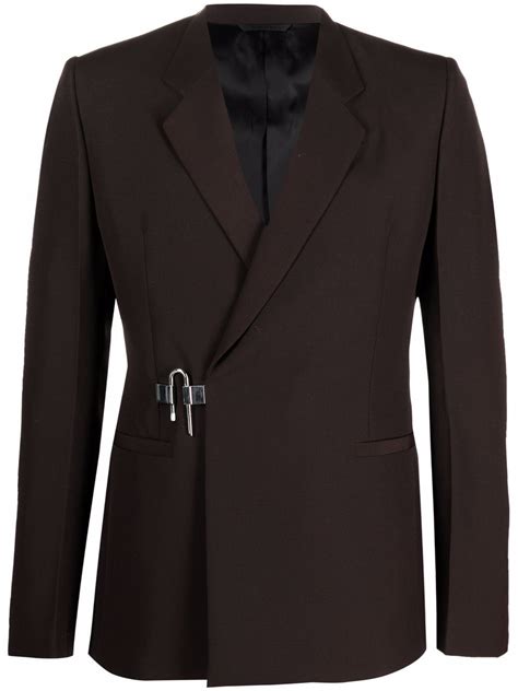 givenchy padlock blazer